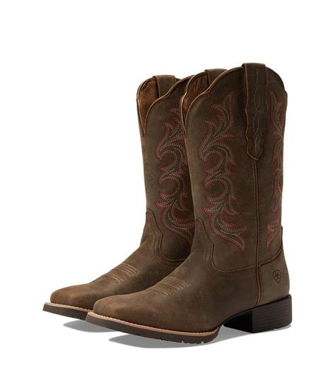 guanti e stivali cuoio capitan america|western ariat stretch fit.